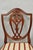 Vintage Sheraton Federal Mahogany Shield Back Dining Room Chairs - Set of 6 For Sale - Image 4 of 16