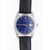 This vintage Rolex Oysterdate Precision reference 6694 features a striking blue dial with applied gold-tone baton indices,...