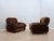 Italian Armchairs in the style of Piazzesi, 1970s, Set of 2 For Sale - Image 4 of 15