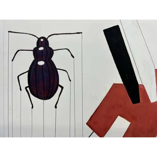 Christopher Mark Brennan Mixed-Media of a Spider For Sale - Image 4 of 6