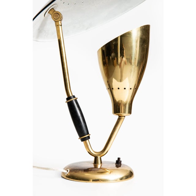 Vintage Table Lamp by Svend Aage Holm Sørensen for Holm Sørensen, 1950s For Sale - Image 9 of 10