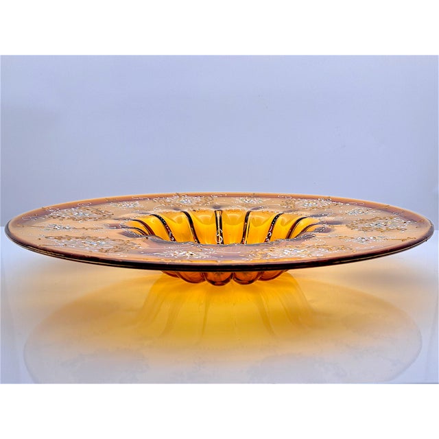 Tre Fuochi Murano Glass Centerpiece from Manifattura Di Murano, 1970s For Sale - Image 9 of 10