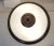 1990s Vintage Ceiling Lamp with a Patinated Brass Frame and Opaque White Glass Shade by Honsel, 1990s For Sale - Image 5 of 9
