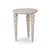 2020s French Country Beaded Leg Side Table For Sale - Image 5 of 7