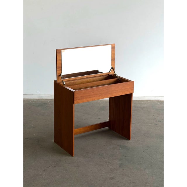 1970s Teak Vanity by Arne Wahl Iversen For Sale - Image 4 of 16
