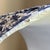 Vintage Blue and White Jacobean Style Floral Pleated Lampshade For Sale - Image 15 of 17