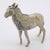 Vintage Italian Handmade Genuine Silver 1950s Goat Figurine Miniature, Made in Florence (Firenze, Italy) For Sale - Image 4 of 8