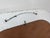 Vintage Large Oval Woven Rattan Framed Mirror For Sale - Image 9 of 11