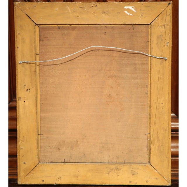 19th Century French Oil on Board After Chardin in Original Giltwood Frame For Sale - Image 4 of 5