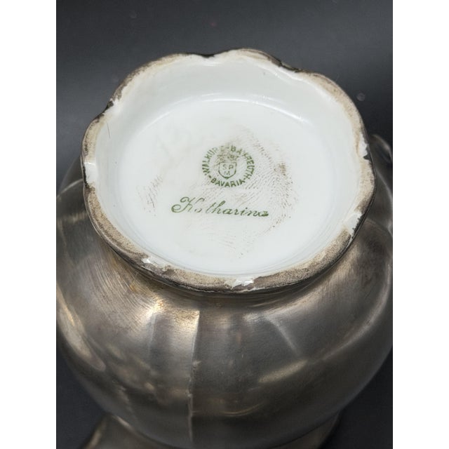 1940s Bavaria Katharina Silver Coffee Service from Hofbräuhaus Bavaria, 1940s, Set of 22 For Sale - Image 5 of 13