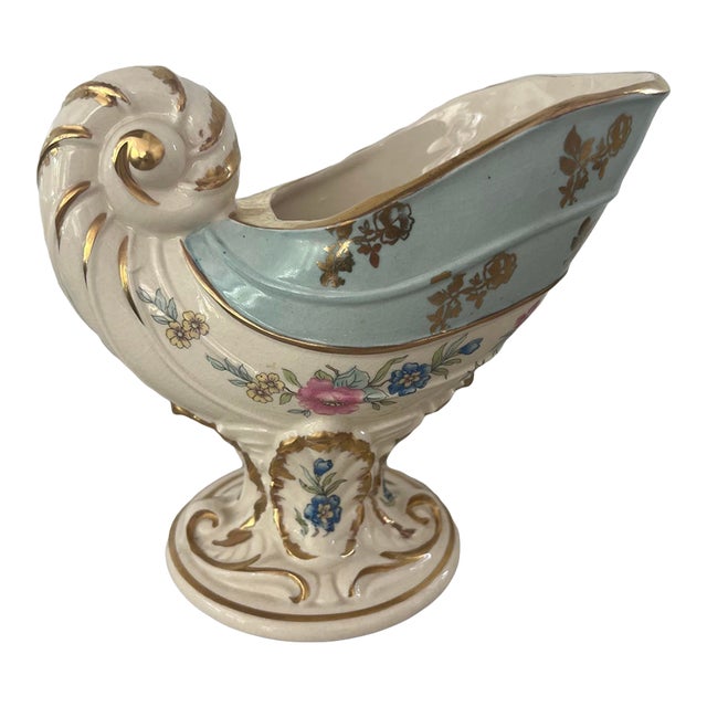 Antique or Vintage Victorian Nautilus Jardiniere For Sale