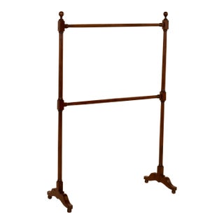19th Century Oak Blanket or Quilt Rack For Sale
