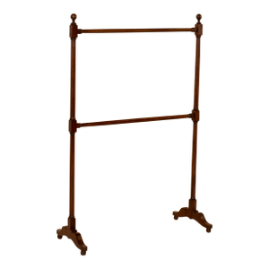 19th Century Oak Blanket or Quilt Rack