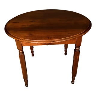 Late 19th Century American Round Dining Table, Circa 1890 For Sale