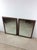 Pair of Mid Century Modern Rectangular Wall Mirrors With Thin Walnut Frame For Sale - Image 18 of 18