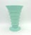 Art Deco Green Jadeite Art Glass Vase, 1920s, in Very Good conditions. Designed 1920 to 1949