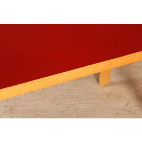 Mid-Century Children's Table and Model 68 Chair by Alvar Aalto for Artek, Finland, 1960s, Set of 2 For Sale - Image 11 of 18