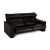 Modern 3-Seater Sofa in Black Leather from de Sede For Sale - Image 3 of 11