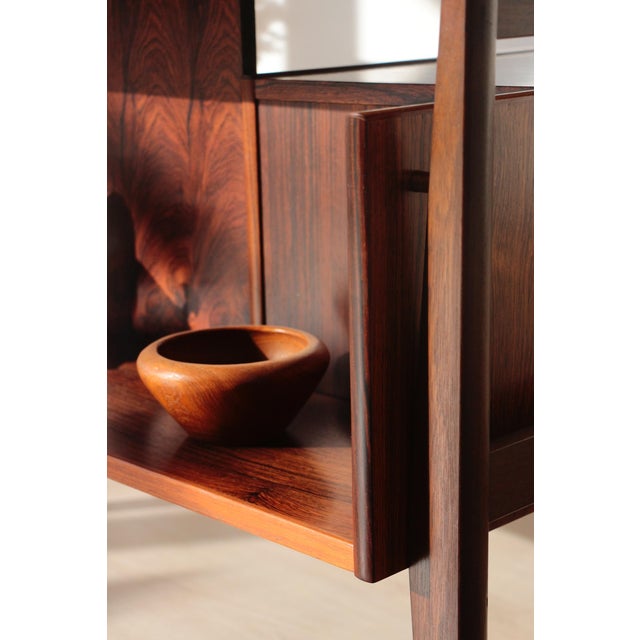 Vintage Rosewood Desk by Gunner Nielsen for Tibergaard, 1960 For Sale - Image 6 of 18