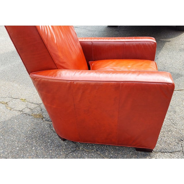 1960s Vintage Lee Furniture Leather Recliner Chairish