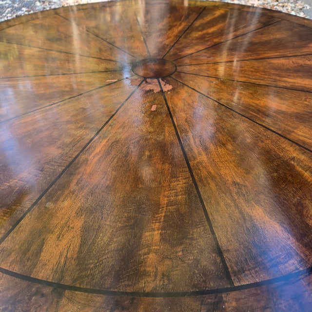 This Henredon dining table is uniquely designed to be the centerpiece of your room! It can function as a kitchen or dining...