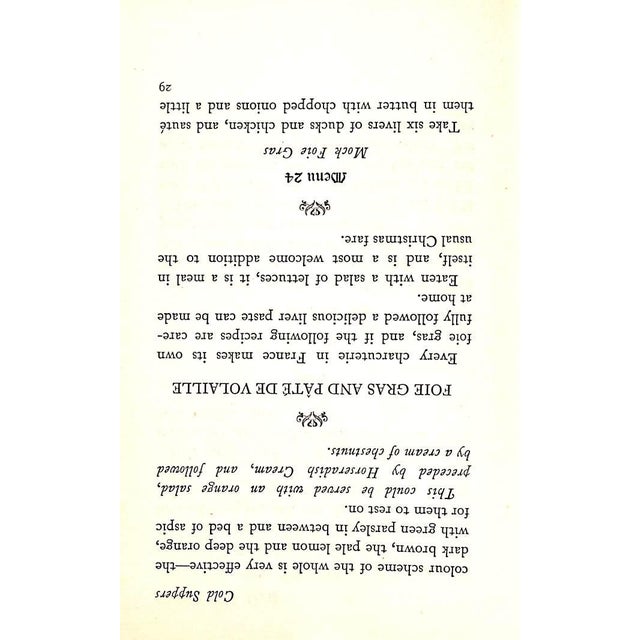 1920s "Savoury Cold Meals" 1927 Leyel, Mrs. c.f. For Sale - Image 5 of 9