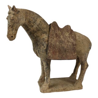 Tang Horse With Removable Saddle For Sale