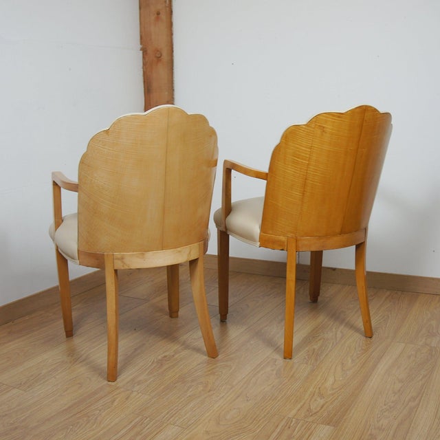 Art Deco Eight Seater Dining Suite from Hille of London, 1930s, Set of 9 For Sale - Image 9 of 16