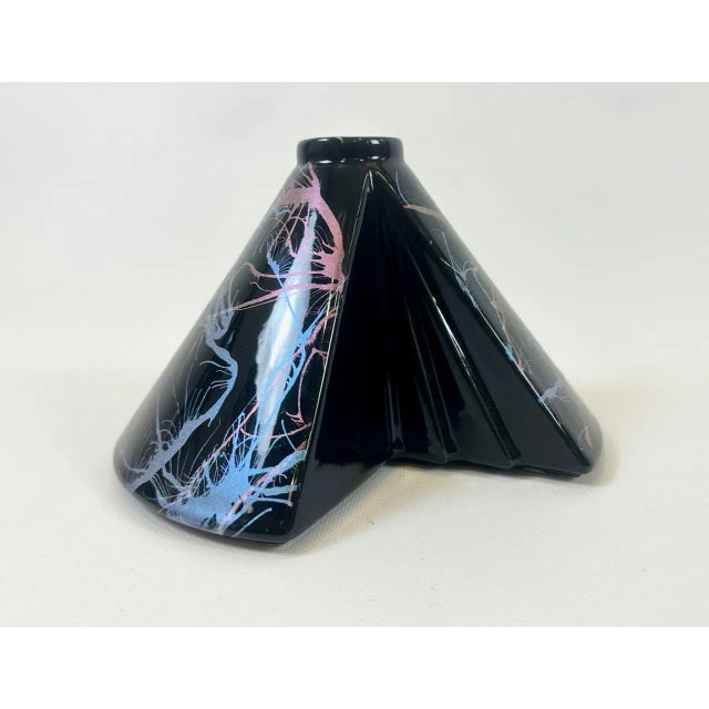 Postmodern Ceramic Vase from Steuler, 1980s, in Flawless conditions. Designed 1980 to 1989 This piece has an attribution...