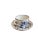 Traditional Mid 20th Century Vintage Meissen Blue Onion Espresso Cup and Saucer For Sale - Image 3 of 9