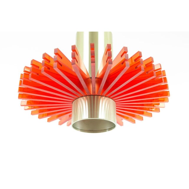 Metal Red Priest Collar Pendant by Claus Bolby for Cebo Industri, 1960s For Sale - Image 7 of 9