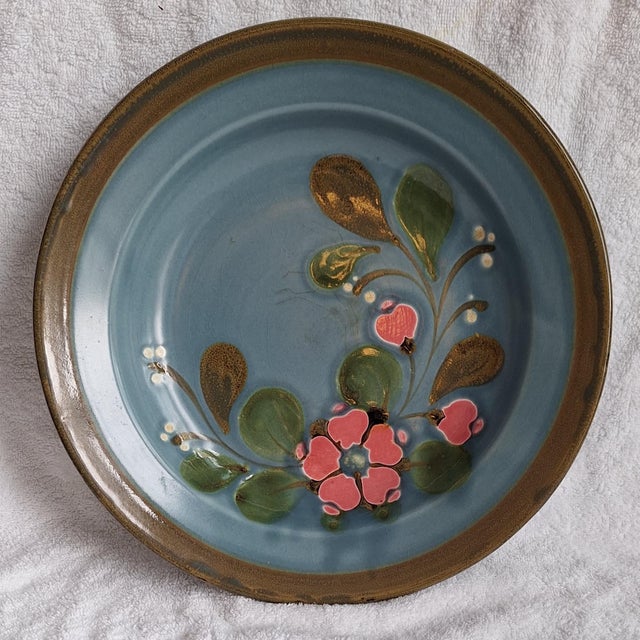 1970s Vintage Wall Plate in Ceramic by Schramberg, 1970s For Sale - Image 5 of 5