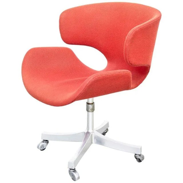 Gray Kabuto Desk Chair by Isamu Kenmochi for Tendo Mokko, 1961 For Sale - Image 8 of 8