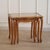 Vintage Nesting Tables in Viennese Wicker, Set of 3 For Sale - Image 12 of 13