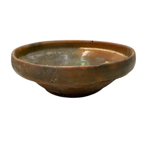 Vintage Hungarian Folk Art Decorative Bowl For Sale - Image 4 of 6