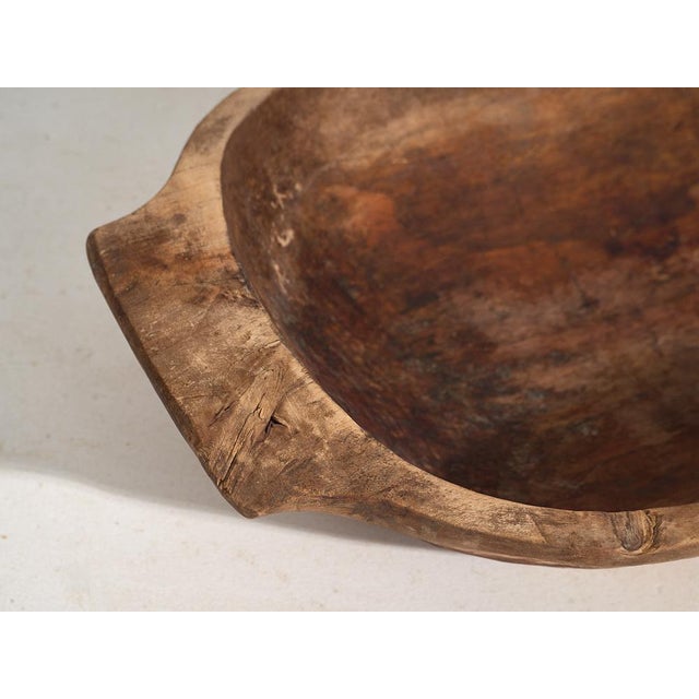 Antique primitive style bowl (c.1900) Dimensions: Length: 60 cm Depth: 33 cm Height: 13 cmStyle: PrimitiveMaterials and...