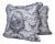 Waverly Linen French Print Throw Pillow Covers- a Pair For Sale