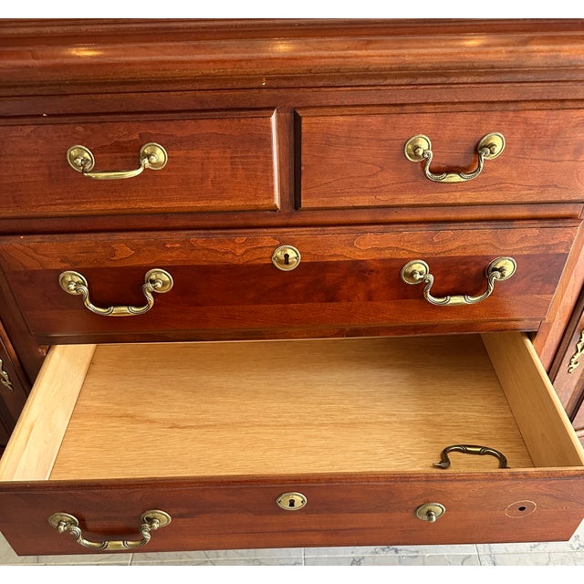 Wood China Cabinet For Sale - Image 7 of 10