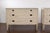 Beige Pair of French Neoclassical Style 1930s Painted Chests with Marble Tops For Sale - Image 8 of 12