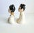 1950s Vintage Muriel of California Asian Bust Male Female a Pair 50s Retro MCM Mid Century Chinoiserie For Sale - Image 5 of 6