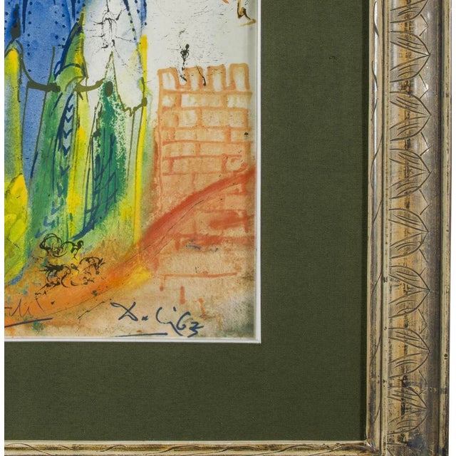 Modern Salvador Dalí­, Abstract Composition, 1975, Silkscreen, Framed For Sale - Image 3 of 9
