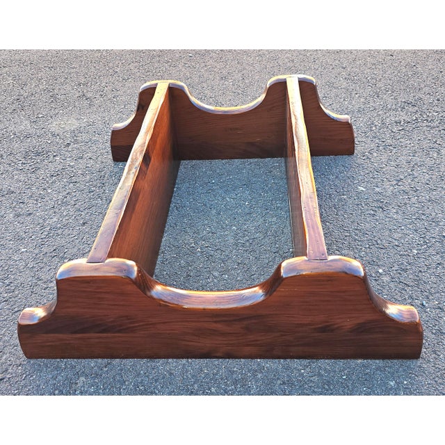 Wood Mid 20th Century Antique Solid Pine Wall Shelves For Sale - Image 7 of 7