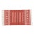 Boho Chic Marigold Rug, 6x9, Red & White For Sale - Image 3 of 3