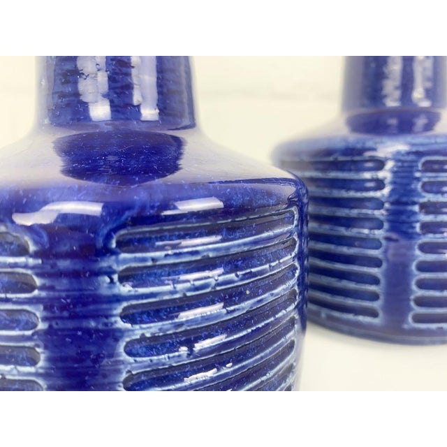 Ceramic Scandinavian Stoneware Table Lamps by Per Linnemann-Schmidt Ceramic for Palshus, 1960s, Set of 2 For Sale - Image 7 of 18