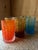 Italian Textured Bark Glasses in the style of Geoffrey Baxter, 1960s, Set of 6 For Sale - Image 12 of 18