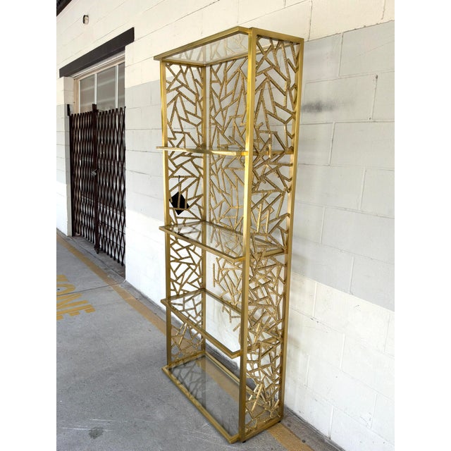 Baker Furniture Company Baker Luxe Collection Infinite Etagere For Sale - Image 4 of 6