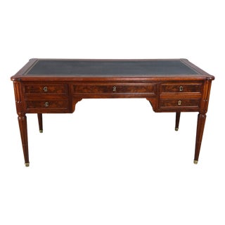 Louis XVI Desk in Mahogany For Sale