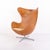 Egg chair model 3316 designed by arne jacobsen and manufactured by fritz hansen in the 1950s. This early model retains its...