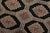 Bokhara Jaldar Rug 8’1” X 10’2” Black Wool Tribal Hand-Knotted Oriental Carpet For Sale - Image 4 of 13