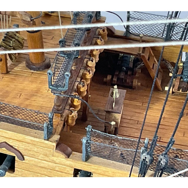 American Model of the British Royal Navy Frigate HMS Victory For Sale - Image 3 of 12